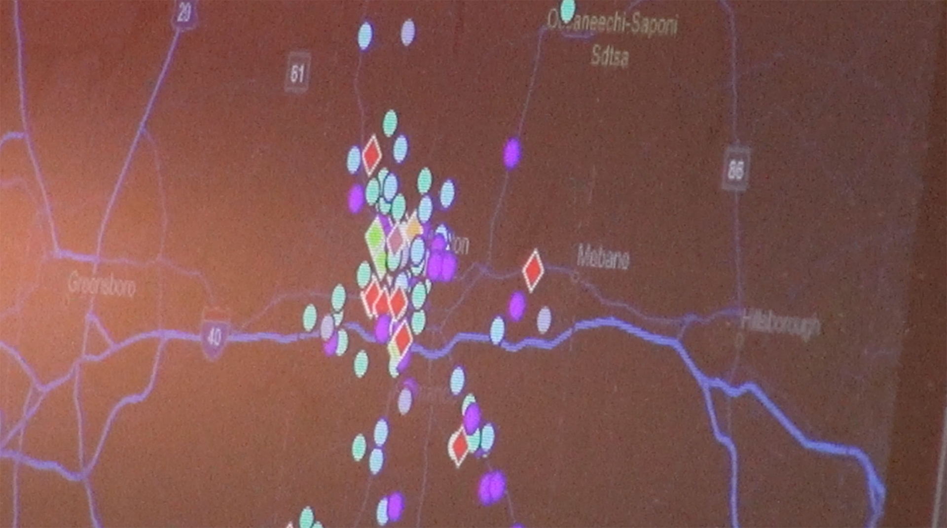 The Alamance County Sherriff's Office started using a system called 'ODMAP' earlier this year. It allows the agency to track overdoses and allocate resources to hotspots in their jurisdictions.
